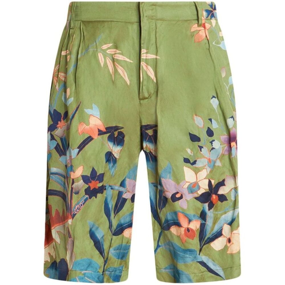 Etro Men's Flowered Bermuda Shorts